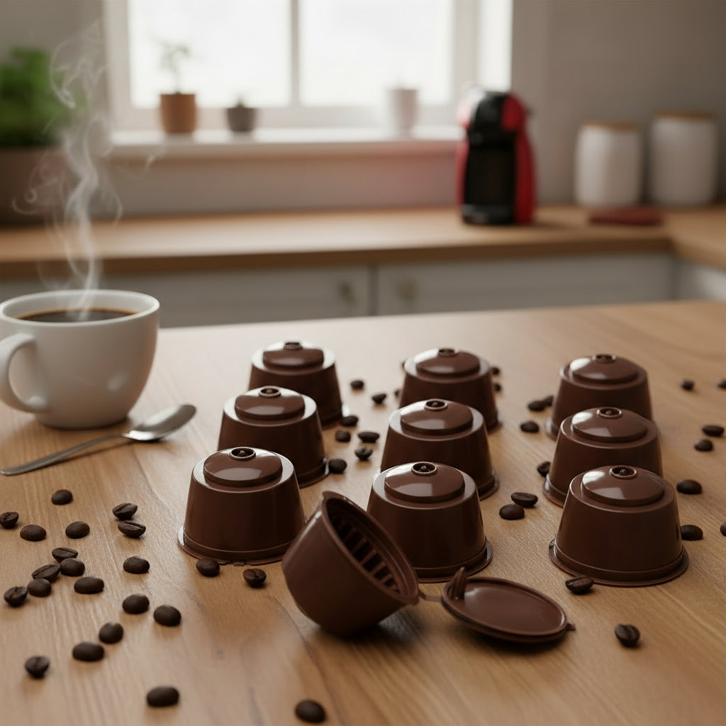 Capsules Réutilisables BaristaGo™ – Compatibles Dolce Gusto